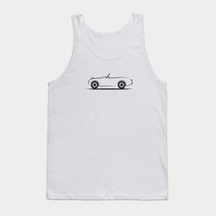 Austin Healey Sprite Bugeye Black Tank Top